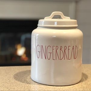 Rae Dunn Gingerbread Canister